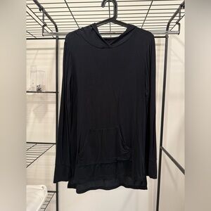 Cuddl Duds Black Women's Hoodie Sweatshirt